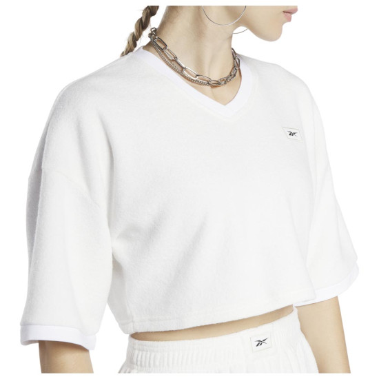 Reebok Γυναικεία κοντομάνικη μπλούζα Crop Reebok Γυναικεία κοντομάνικη μπλούζα Crop